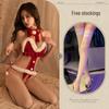 Night Orchid Sexy Christmas Bodycon Lingerie - One-Piece Hot Girl Outfit