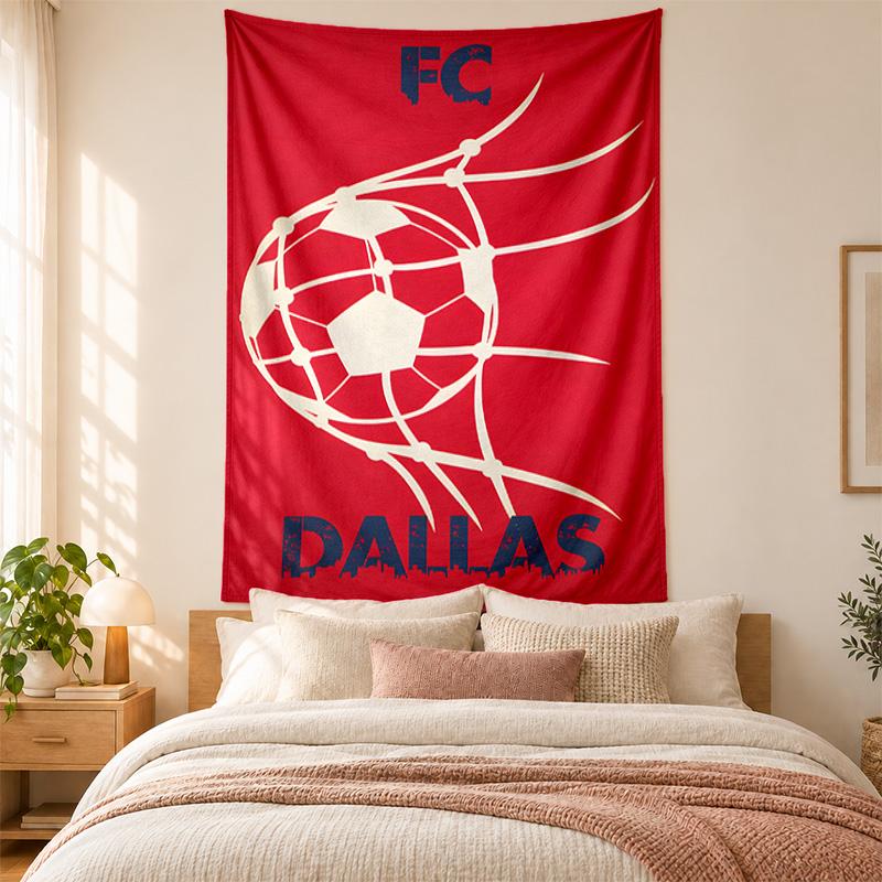 Гобелен FC Dallas высокого качества для украшения стен гостиной, спальни, общежития, идеально подходит как настенное искусство для спальни или праздничный подарок