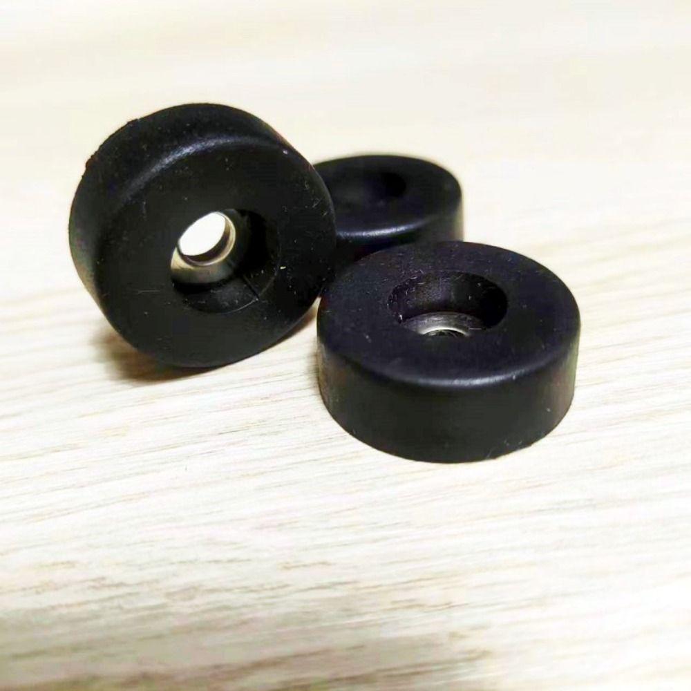 4PCS Black Bumper Rubber Vibration Pads Foot Pad  for Compressors Generators Pressure Washers