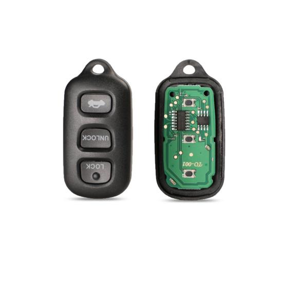 314 МГц 3 + 1 кнопки автомобильный брелок дистанционного управления GQ43VT14T для Toyota Camry Corolla