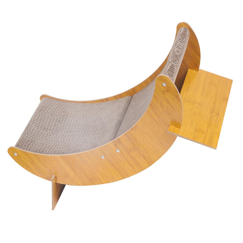 Cat Scratcher Bed Multifunctional Comfortable Corrugated Cat Scratcher Lounge Bed for Pet Supplies