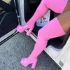 Fashion 2024 Autumn Elastic Over The Knee Sock Botas Women Big Size Chunky Heel Pumps Platform Fashion Boots for Women High Boots Goth