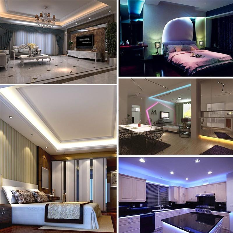 5050 Flexible LED Strip light AC220V 60leds/m Waterproof IP67 Led Tape LED Light With EU Power Plug 1M/2M/3M/4M/5M/10M/15M/20M