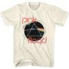 Pink Floyd Dark Side of the Moon Prism Natural Music Band Shirt