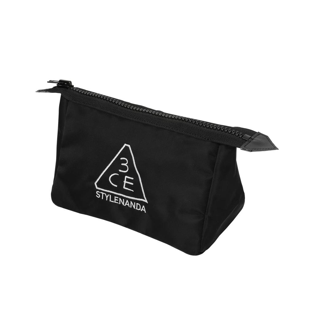 3CE Pouch Small Black Cosmetic Pouch Cosmetic Pouch Travel Pouch