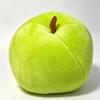 Cartoon Apple Plush Stress Reliever With Polyester Fiber Fill For Teens And Adults