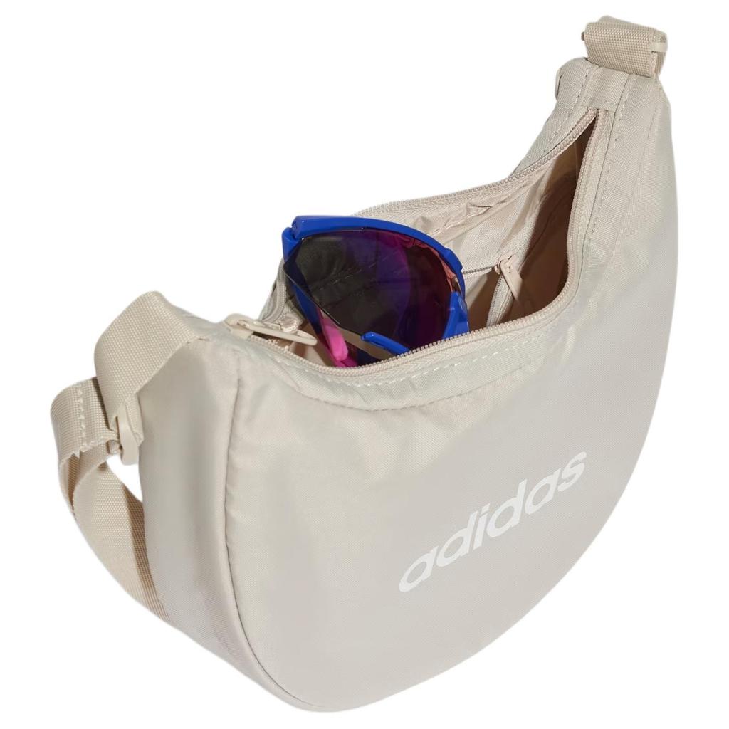 New Adidas Polyester Shoulder Bag Regular Unisex White JD1789