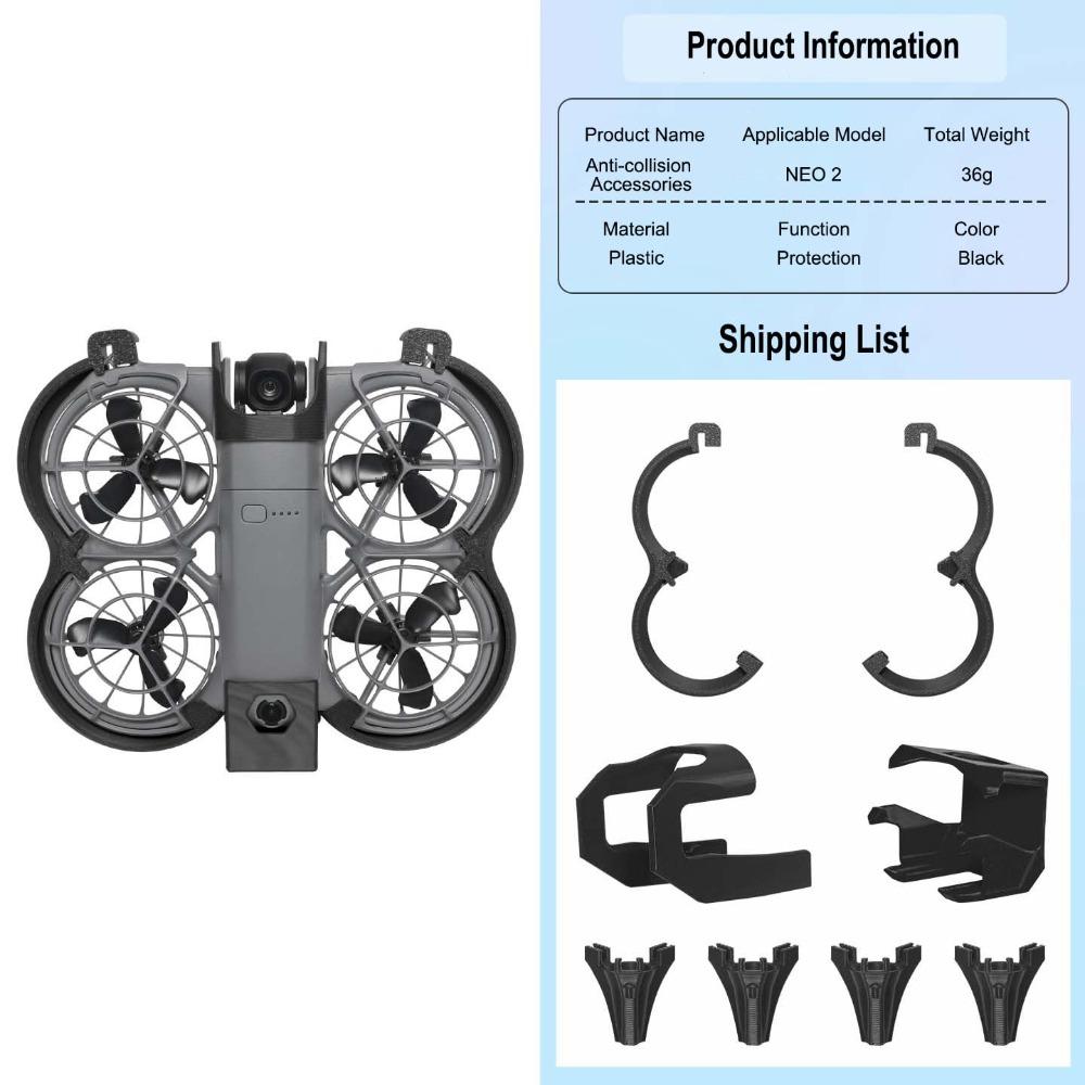 Protective Drone Propeller Guard Lightweight Gimbal Bumper for DJI NEO 2 Drone Accessories