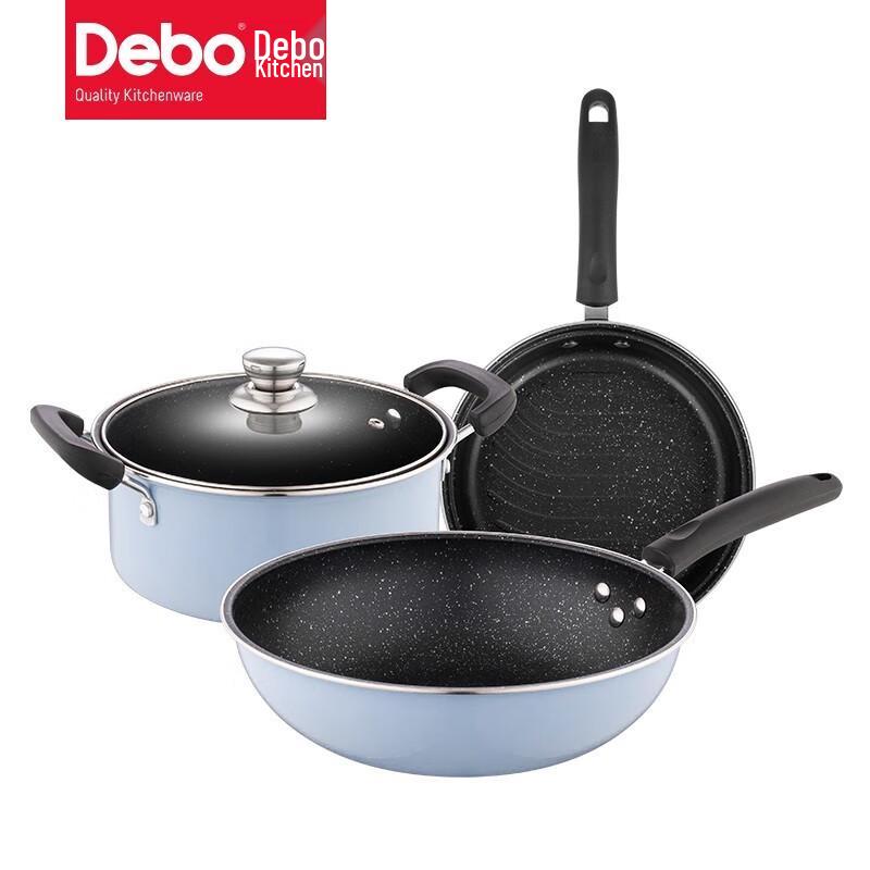 Набор посуды Debo DEF-796 Tebeite из 3 предметов