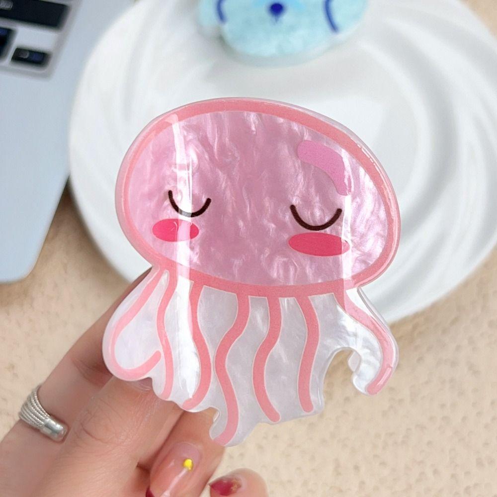 Акриловая морская заколка для волос в виде животного в корейском стиле в виде маленькой акулы, модная заколка для волос в виде щенка из мультфильма, повседневная