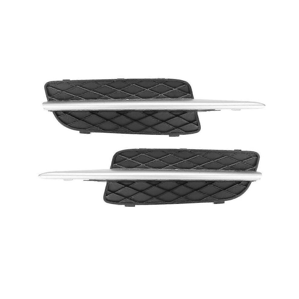 Car Front Bumper Lower Grille Cover & Chrome Trim For- X5 E70 X6 E71 2007-2010 51117159593/51117168