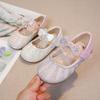 Spring and Autumn Fashion Star Rhinestone Bowknot Girls Beautiful Sandals