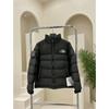 Mens Womens 90% White Duck Down Puffer Jacket With Embroidered Sleeve Patch Warm Winter Coat Daily Wear