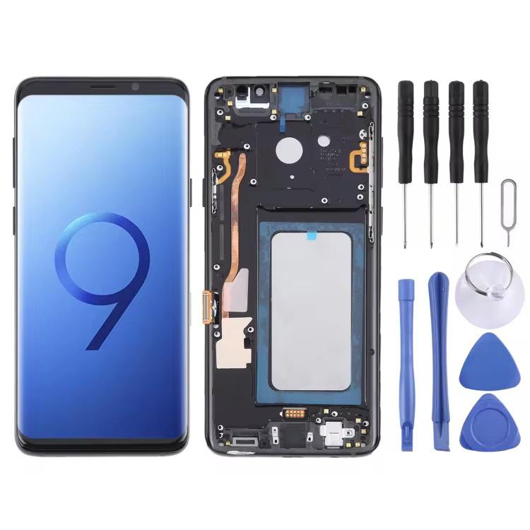 Совместимый экран Samsung S8/S9 в сборе для SM-G965/G955: Интегрированный внутренний и внешний ЖК-дисплей