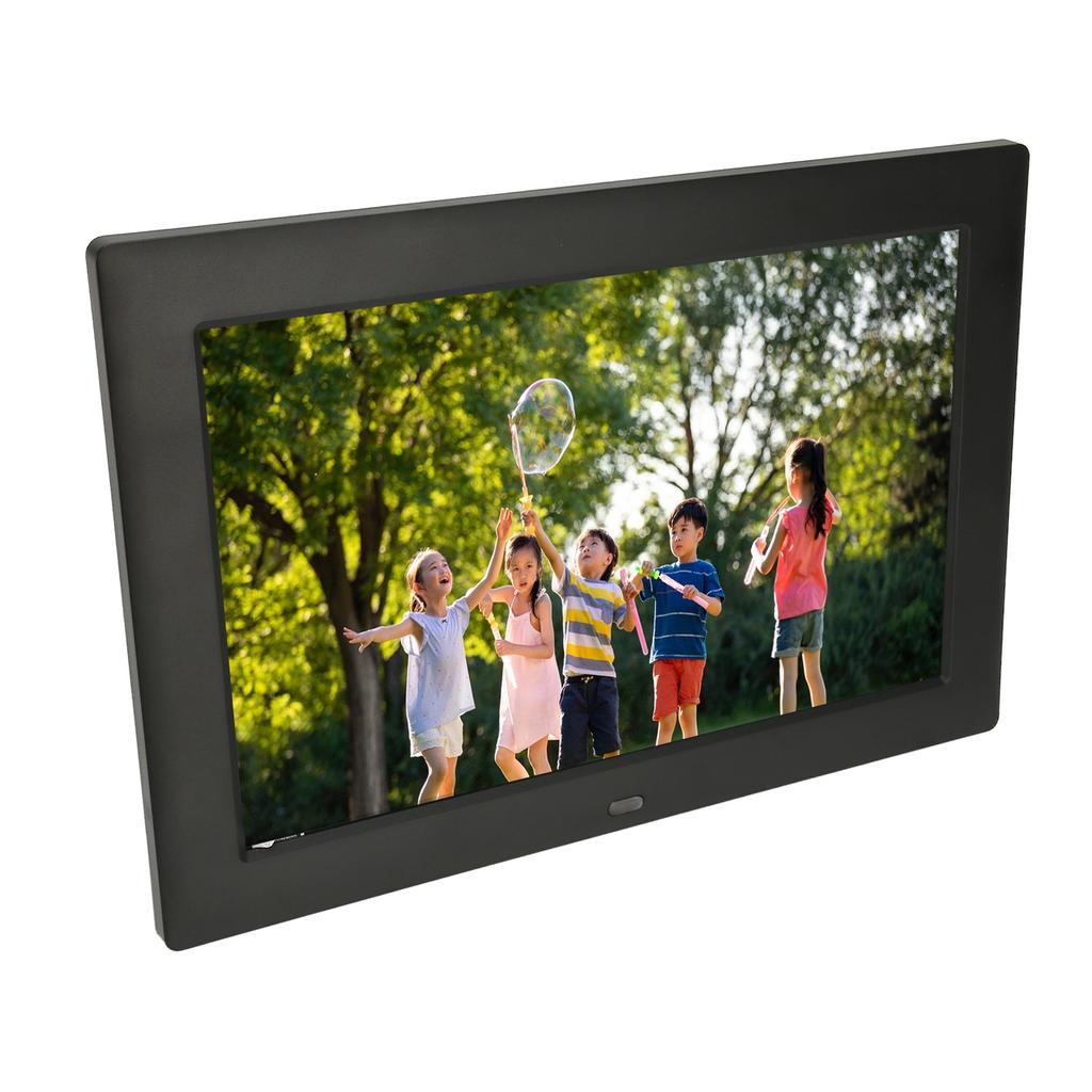 12-дюймовая цифровая фоторамка с экраном HD IPS, многофункциональная электронная фоторамка с пультом дистанционного управления