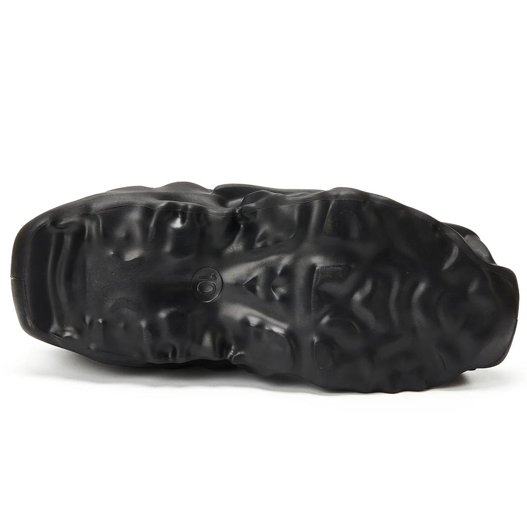 Новые мужские ботинки с круглым носком, высоким голенищем, на большой водонепроницаемой платформе, с толстой подошвой, готические кроссовки до середины икры, мужские мотоциклетные ботинки