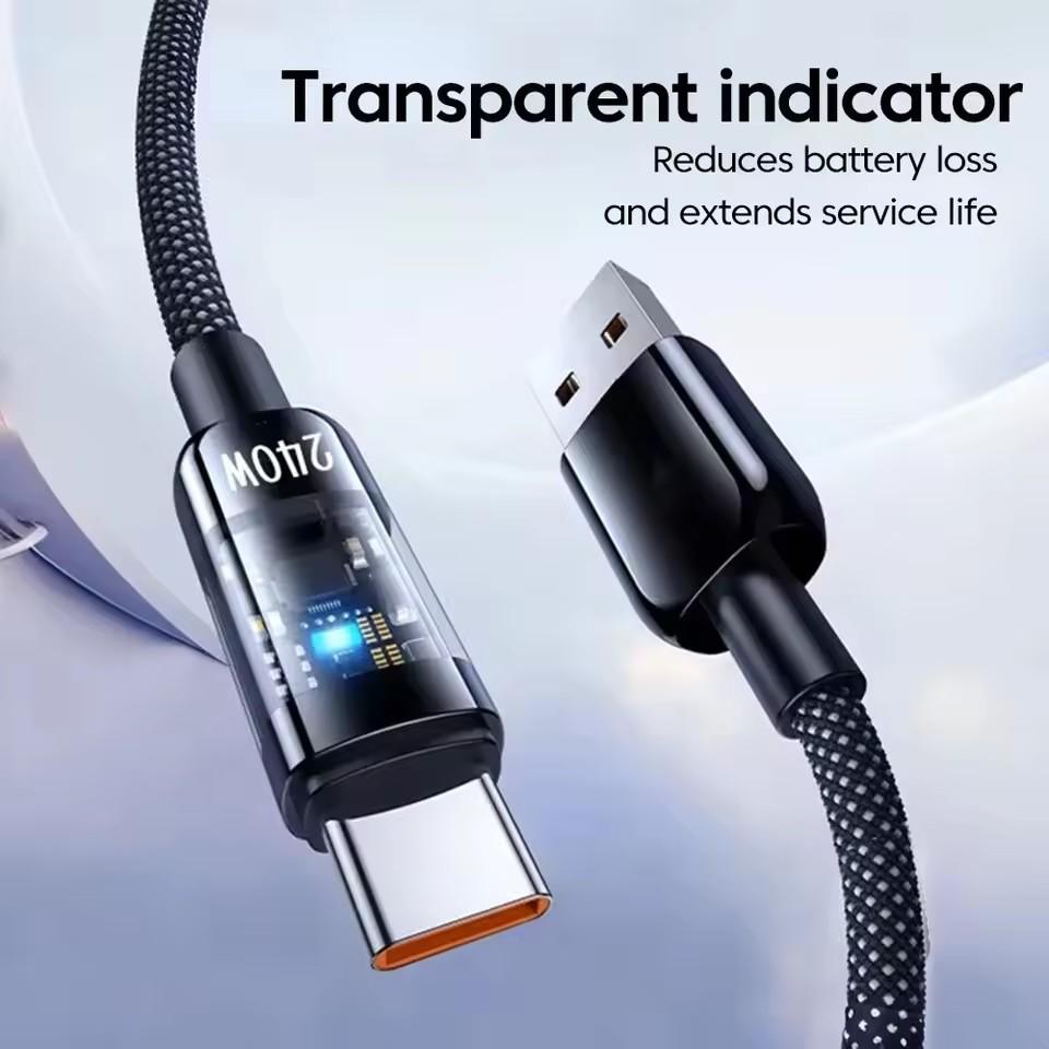 240 В Кабель QC 3.0 USB на Type C Super Fast Charging Кабель Для Samsung Xiaomi Huawei Светодиодный Цифровой Дисплей Зарядное устройство для телефона Кабель для передачи данных