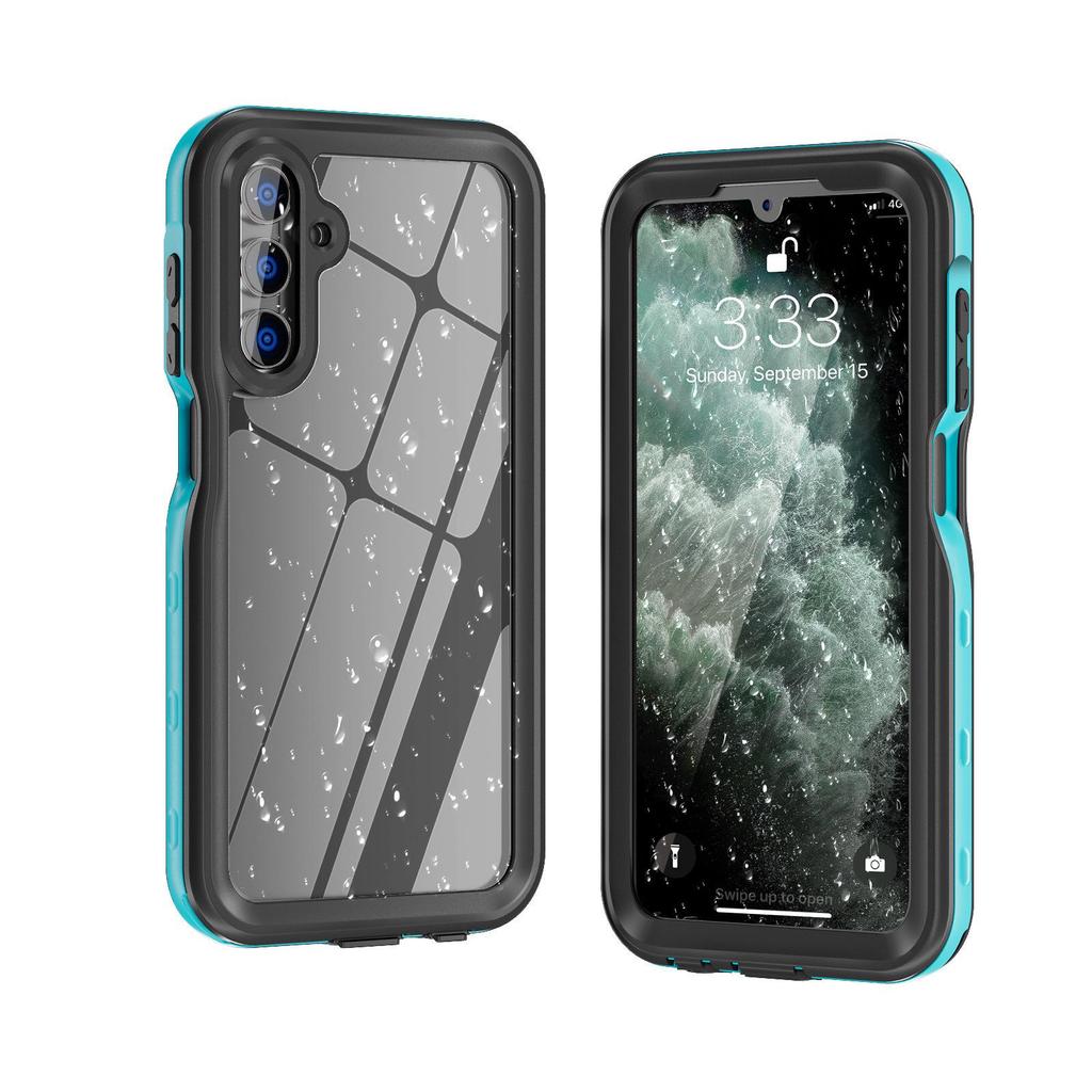 Samsung A54/A12/A35 5G Красный Перец Водонепроницаемый, Ударопрочный Прозрачный Чехол для Телефона