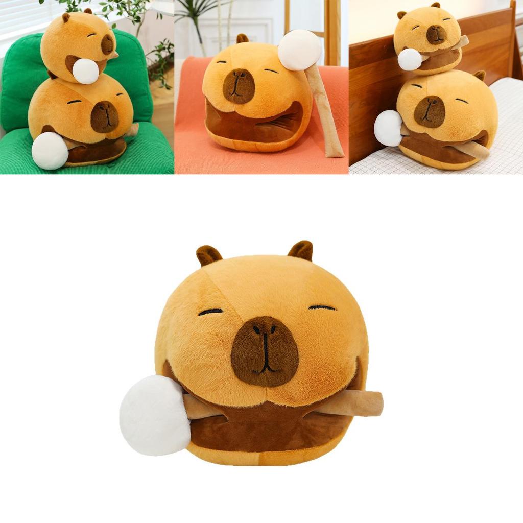 Plush Capybara Toy With Pp Cotton Filling For Kids And Home Decor