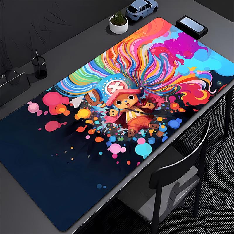 Mouse Pad one piece Tony Tony Chopper PC Computer Gamer 90x40cm Gaming Accessories Mousepad Keyboard Desk Mat Carpet Table Pad