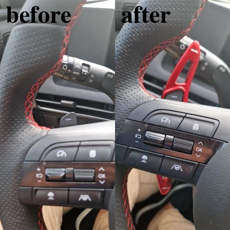 Подрулевые переключатели передач для Hyundai Sonata 9 LF 2016 2017 2018 2019 Удлинитель рычага переключения передач из алюминиевого сплава