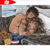 Diamond Painting Sleeping Lovers Cross Stitch Mosaic Diamond Embroidery Needlework Patterns