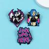Значок Женского Персонажа League of Legends - Брошь-Аксессуар в Мультяшном Стиле