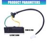 Trunk Access Release Button Assembly for Vehicle , Clip-In Form, Wire Lead, Part 253804BA1A Reference for Rear Access Repair
