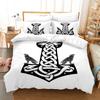 3D Anchor Bedding Set Luxury Quilt and Pillow Case 2/3pcs AU180 * 210 Single/Double Bed Holiday Gift Soft Home Textile