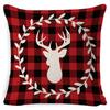 Christmas Pillow Case Christmas Light Luxury High-end Pillow Family Bed Pillow Case Home Cushion Bed Pillow