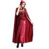 L Anime Cosplay Halloween Little Red Riding Hood Costume fairy Tale Princess Dress Cape Carnival Women Party Dress Maid Costume