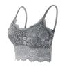 Women Lace Bras Top Comfortable Bralette Solid Color Sexy Underwear Vest Female Hollow Out Wireless Lingerie Seamless Bra
