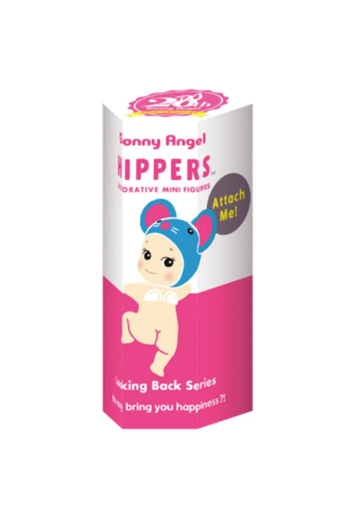 Unopened Sonny Angel Hippers Looking Back Series with Shrink Film Sonny Angel Mini Figure HIPPERS, Colorful