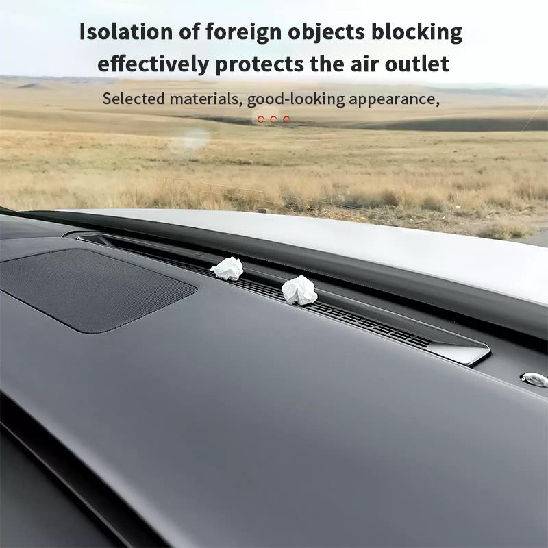 QHCP Dashboard Air Outlet Protective Cover Car ABS Dashboard Air Vent Outlet Protector Fit For Lexus RX 23-25 Interior Accessory