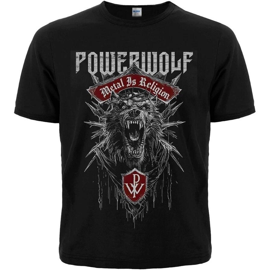 Powerwolf - Металл - это религия Черная футболка sabaton