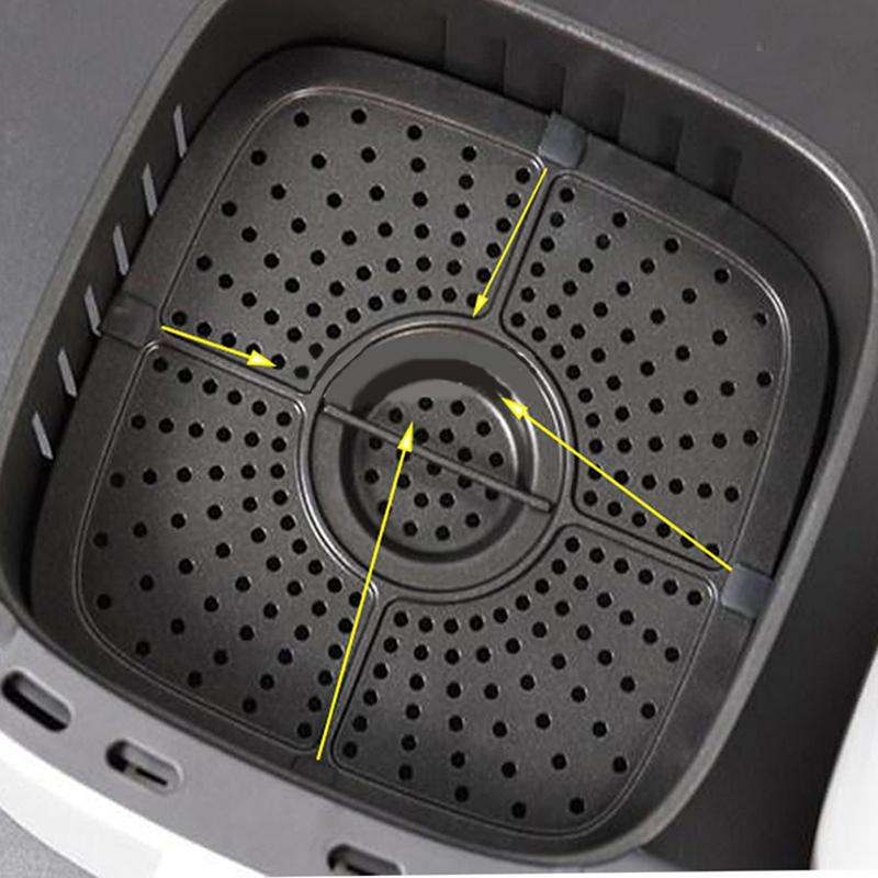 3/5/10 шт. Резиновые бамперы для аэрофритюрницы, подходят для Power Air Fryer, Crisper Plate, Запасные защитные крышки для аэрофритюрницы, сковороды-гриль