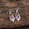 Грушевидный морганит драгоценный камень 925 стерлинговое серебро ювелирные изделия серьги-подвески 1,50" EE-14-11