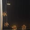 Dandelion Solar Firework String Lights: USB-Powered Copper Wire Star Lights for Holidays