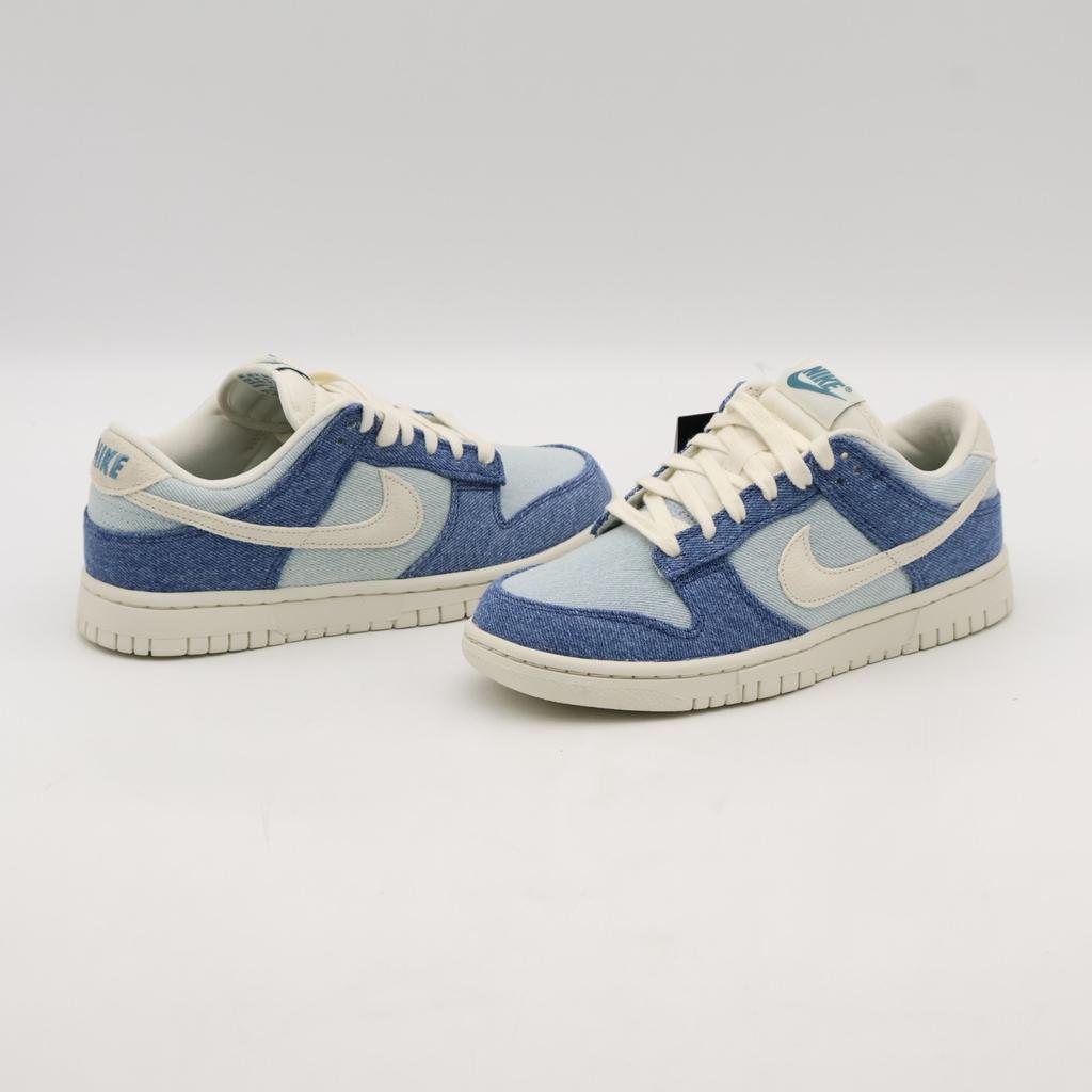IH5073-006 Женские Nike Dunk Low Smokey Blue Denim Бирюзовый (Женский)