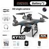 KY102 Drone HD Dual-Camera Aerial Photography 360 Obstacle Avoidance WIFI FPV Optical Flow Four-Axis RC Aircraft Kids Toys Gift