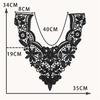 Черно-белый I Полый Полиэстер Вышивка Воротник Швейное Кружево DIY Украшение с Одежными Аксессуарами Кружево
