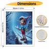 Disney Pinocchio Winter Forest Oil Painting Kit Home Bedroom Wall Decor Handmade Gift Art Crafts Supplies DIY Decoration Present 123