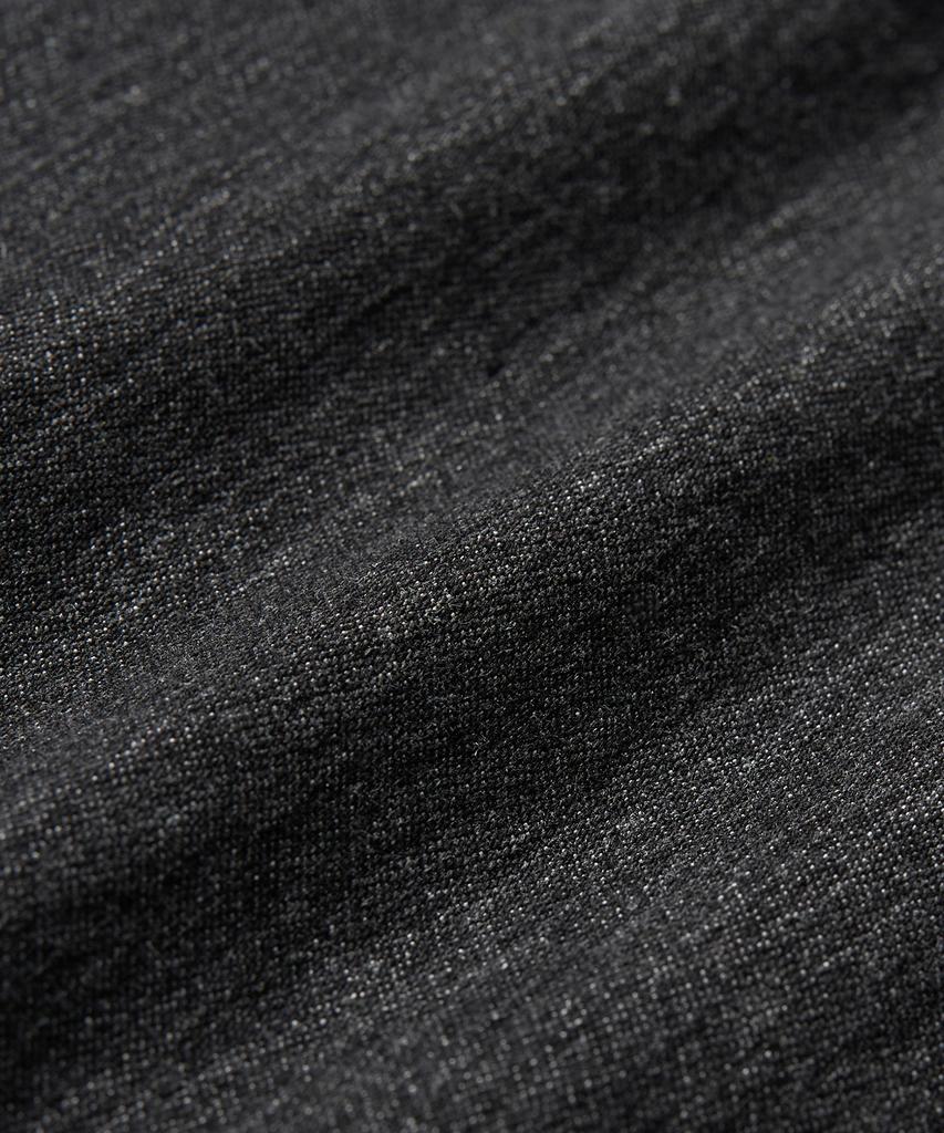 EXCONTAINER Low Fade Bermuda Denim Pants (Washed Black)