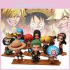 Collectible Anime Figures Set Of 10 Pirate King Pvc Characters Luffy Zoro Chopper Nami Sanji Usopp