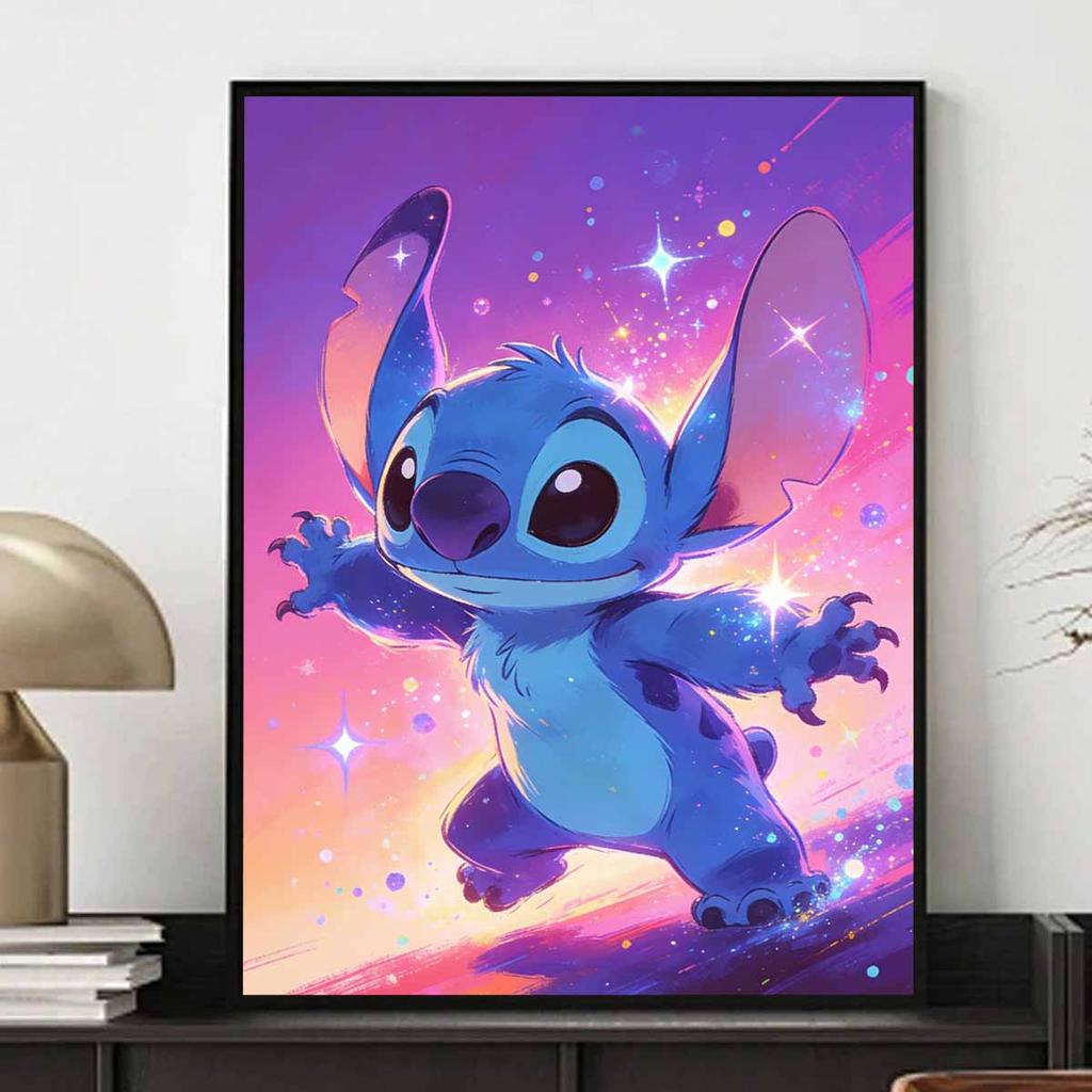 Disney Diamond Painting Kit Full Diamond Round Stitch Galaxy Home Decor Craft GiftSparkling