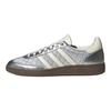 adidas Гандбол Специаль Серебристый Металлик Саммит Белый Резина Унисекс Кроссовки Кремово-Белый KJ0853