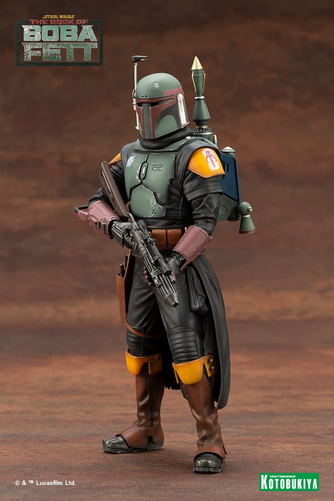 Boba Book of Boba Fett масштабная ПВХ окрашенная простая сборная фигурка ARTFX+ Fett/The 1/10