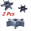 2 шт. Новый OEM КРЫЛЬЧАТКА ВОДЯНОГО НАСОСА 63V-44352-01-00 для подвесного мотора Yamaha 8 л.с. 9,9 л.с. 15 л.с. 20 л.с.