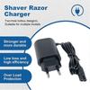 Compatible with Braun Series S3/S5/S7/S8/S9 Electric Shavers Replacement Charging Adapter 12V 0.4A