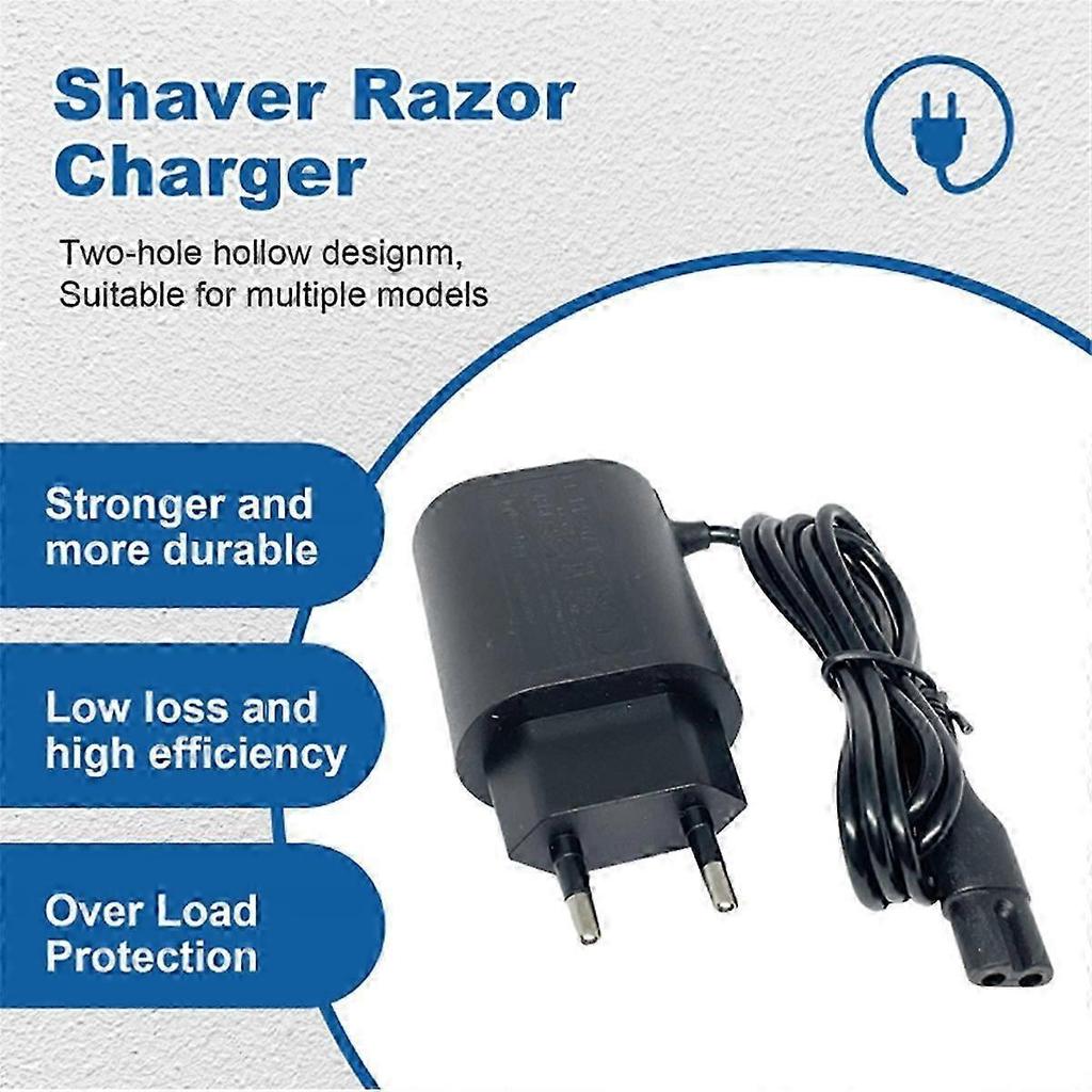 Compatible with Braun Series S3/S5/S7/S8/S9 Electric Shavers Replacement Charging Adapter 12V 0.4A